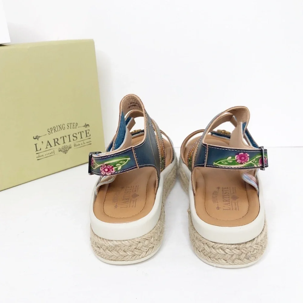 L Artiste Yahima espadrille, Boho platform sandal